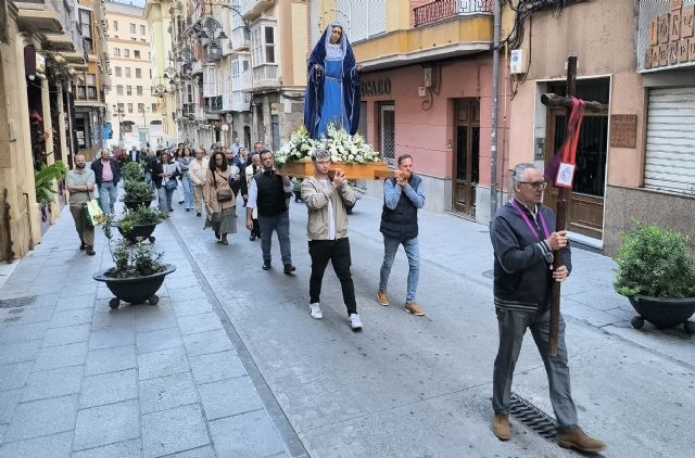 Cartagena celebró su tradicional Rosario de la Aurora festejando la elección de León XIV - 5, Foto 5