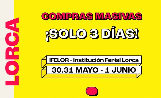 Llega a Lorca la mayor feria de compras con descuentos y miles de artículos de todo tipo - 1, Foto 1