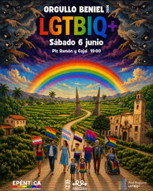 Epéntica celebra en Beniel su sexto Orgullo consecutivo: Ser quien eres en los pueblos es un acto de rebeldía - 2, Foto 2