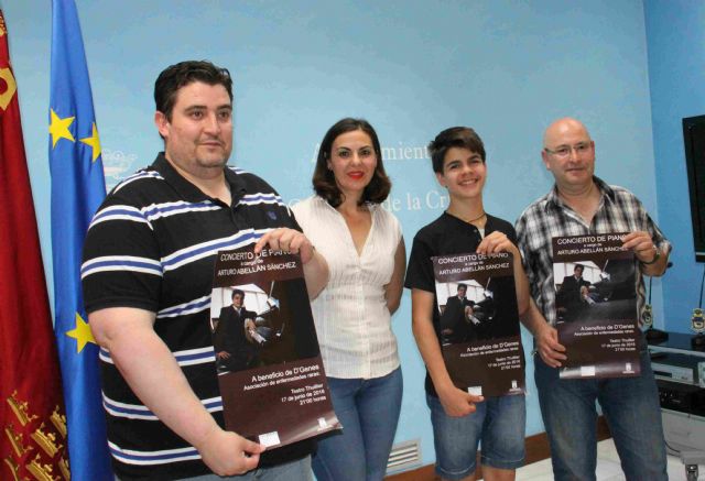 El joven pianista caravaqueño Arturo Abellán ofrece un concierto a favor de la asociación 'D´Genes' - 2, Foto 2