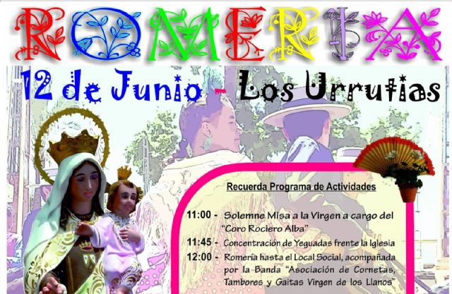 Los Urrutias celebrará el domingo una misa y romería en honor a su patrona La Virgen del Carmen - 1, Foto 1