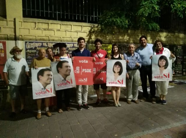 El PSOE denuncia que Archena inicia la campaña del 26j sin pegada - 1, Foto 1