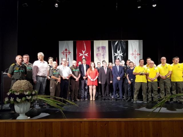 El Consorcio de Extinción de Incendios de la Región recibe un reconocimiento por su labor en las actuaciones realizadas en el municipio en Calasparra - 1, Foto 1