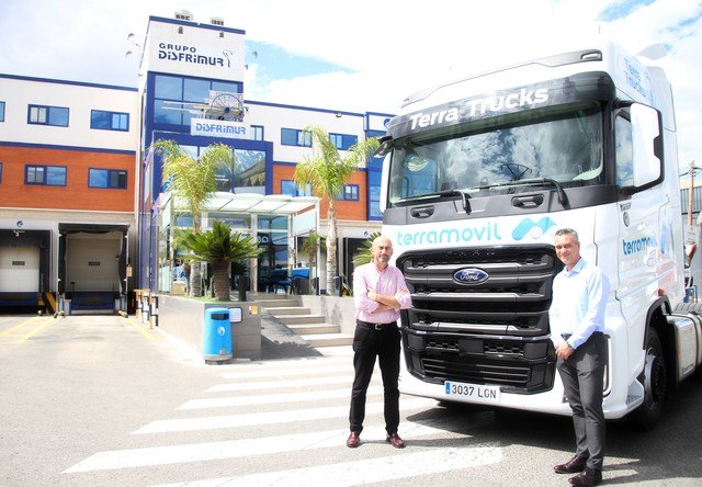 Disfrimur de la mano de Terramovil prueba el primer camión Ford en la Región de Murcia - 1, Foto 1