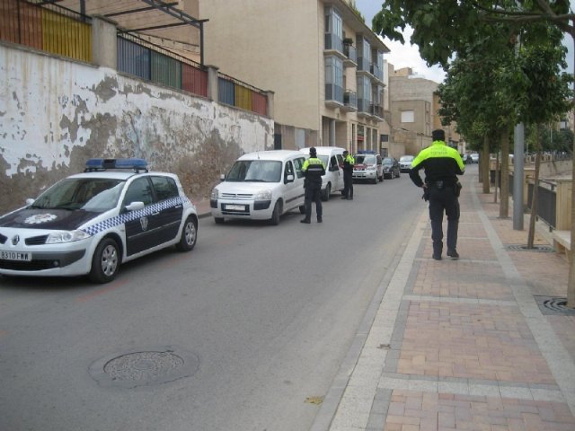 La Policía Local detiene a cuatro personas en los últimos días, del 5 al 7 de junio, por presuntos delitos contra la seguridad vial