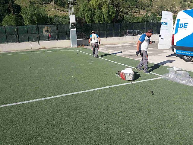 Comienzan los trabajos de reparación en el campo de fútbol de la era - 1, Foto 1