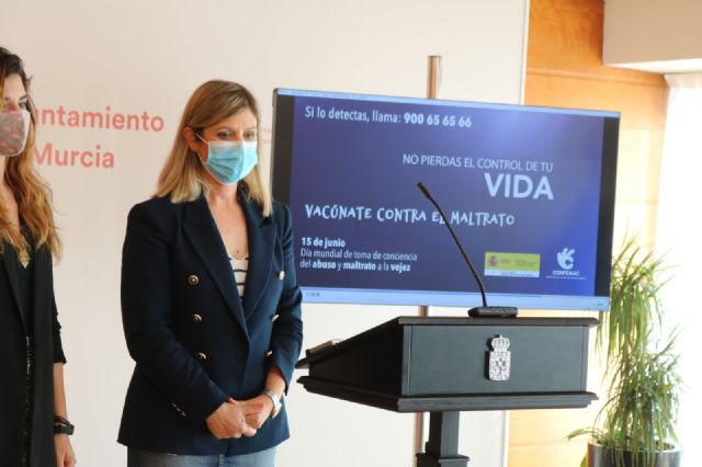 El Ayuntamiento de Murcia se suma a la campaña de sensibilización contra el maltrato a las personas mayores - 2, Foto 2