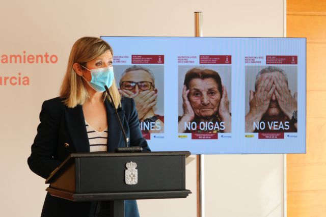 El Ayuntamiento de Murcia se suma a la campaña de sensibilización contra el maltrato a las personas mayores - 3, Foto 3