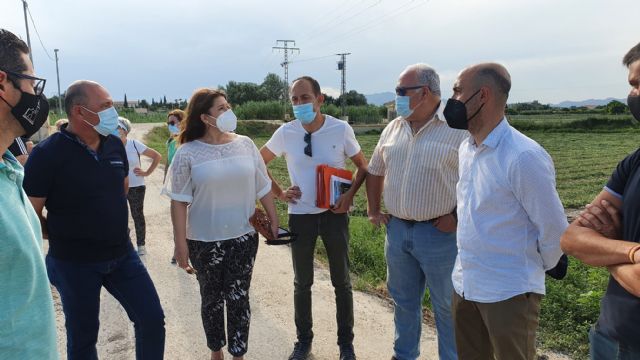 El Ayuntamiento de Molina de Segura inicia los trabajos de reparación de tres caminos dañados por la DANA de 2019 en la pedanía de La Ribera - 1, Foto 1