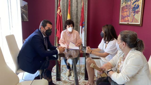 Ayuntamiento y Ceclor mantienen su compromiso en la colaboración constante para impulsar la reactivación económica de Puerto Lumbreras - 1, Foto 1