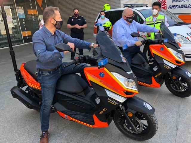 Protección Civil Torre Pacheco incorpora 2 nuevas motocicletas para mejorar sus recursos de movilidad en emergencias - 2, Foto 2