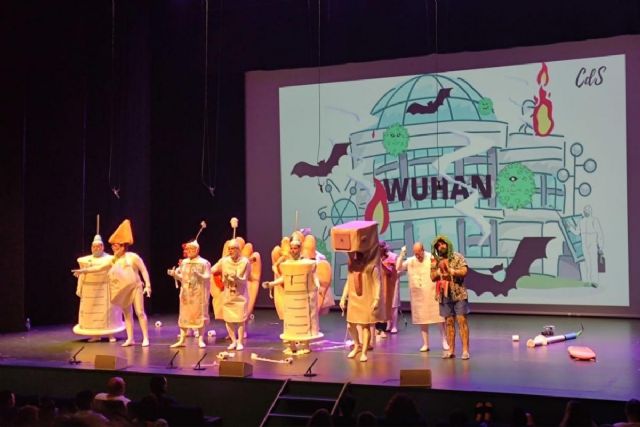 Cinco grupos compiten este viernes en la final del XIX Concurso de Chirigotas del Carnaval de Cartagena - 1, Foto 1