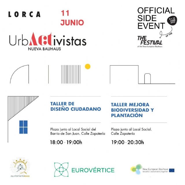 La iniciativa 'Urbactivistas' organiza para este sábado, 11 de junio, un taller de diseño Ciudadano y otro de Mejora de la Biodiversidad y Plantación Colectiva - 1, Foto 1