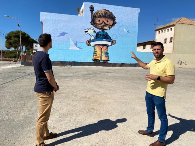 Cultura restaura el Mural Artístico de Raúl Estal Bastida - 2, Foto 2