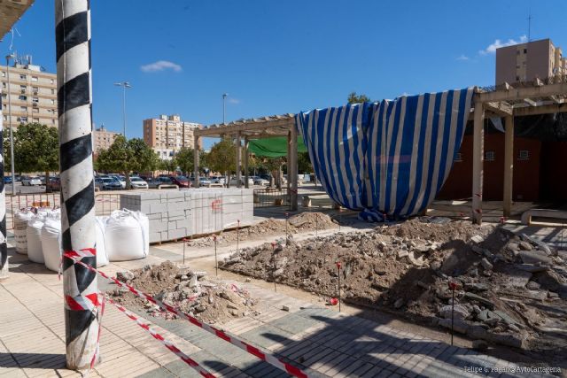 Los vecinos del Ensanche tendrán un escenario permanente para celebrar sus actividades - 1, Foto 1