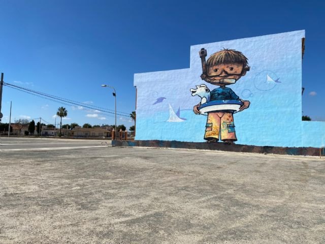 Cultura restaura el Mural Artístico de Raúl Estal Bastida - 1, Foto 1