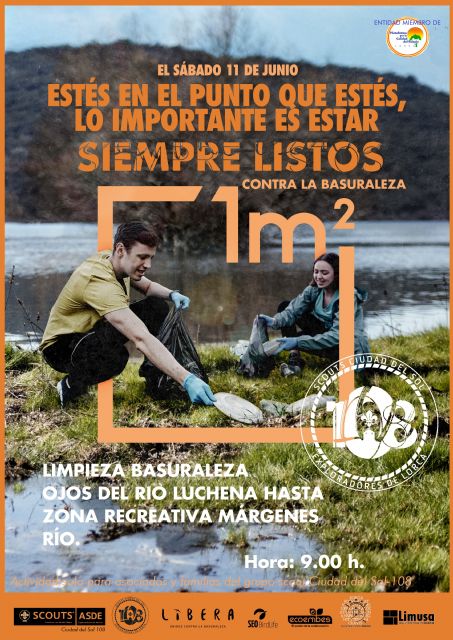 Los scouts del Ciudad del Sol limpiarán de basuraleza el paraje de los Ojos del río Luchena - 3, Foto 3