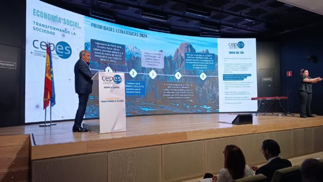 Juan Antonio Pedreño, reelegido por unanimidad presidente de la Confederación Empresarial Española de la Economía Social (CEPES) - 2, Foto 2