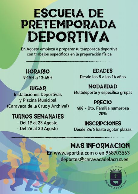 El Ayuntamiento de Caravaca incrementa la oferta de actividades deportivas para este verano - 3, Foto 3