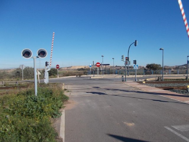 Adif suprimirá dos pasos a nivel en Cartagena por 2,5 millones de euros - 1, Foto 1