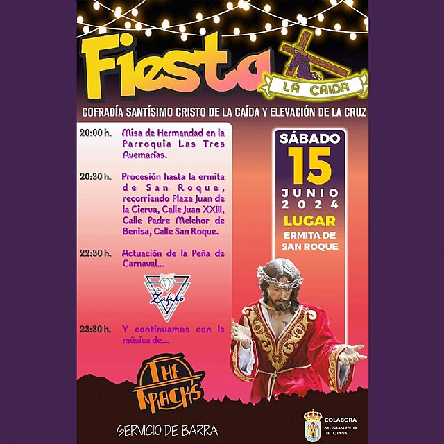 La Fiesta de La Caída tendrá lugar el próximo sábado en la Ermita de San Roque, Foto 2