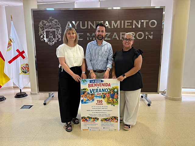 La Piscina Municipal de Mazarrón acogerá “La Gran Bienvenida al Verano 2026” con 150 plazas para menores del municipio La Piscina Municipal de Mazarrón acogerá “La Gran Bienvenida al Verano 2026” con 150 plazas para menores del municipio