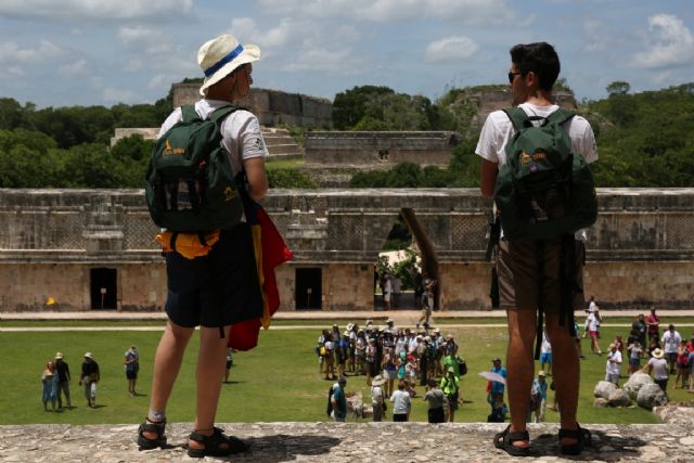 Dos estudiantes murcianos recorren Yucatán con la Ruta BBVA - 2, Foto 2