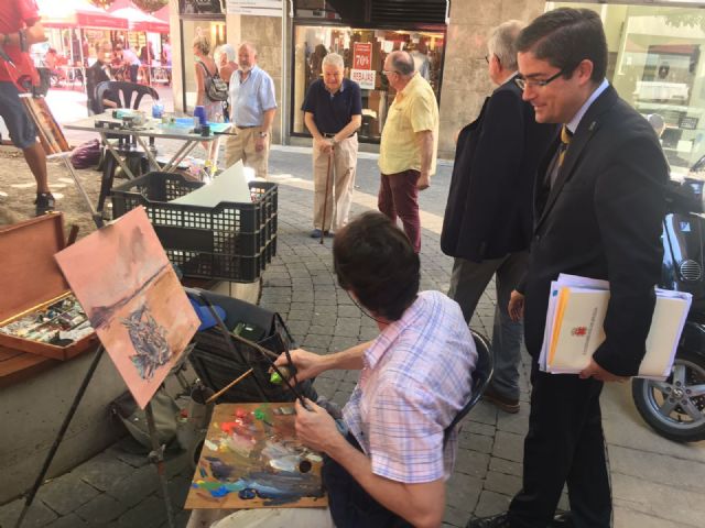 El Festival Internacional de Folklore en el Mediterráneo calienta motores con música y pintura en la calle - 2, Foto 2