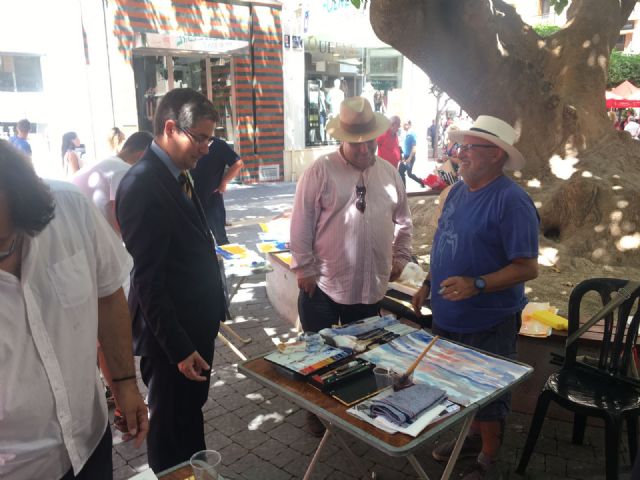 El Festival Internacional de Folklore en el Mediterráneo calienta motores con música y pintura en la calle - 3, Foto 3