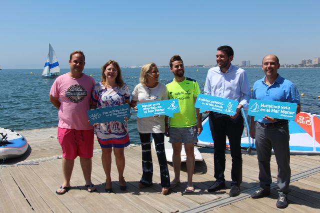 Los jóvenes podrán disfrutar de actividades náuticas en el Mar Menor por un euro este verano gracias a los 'Días azules' - 1, Foto 1