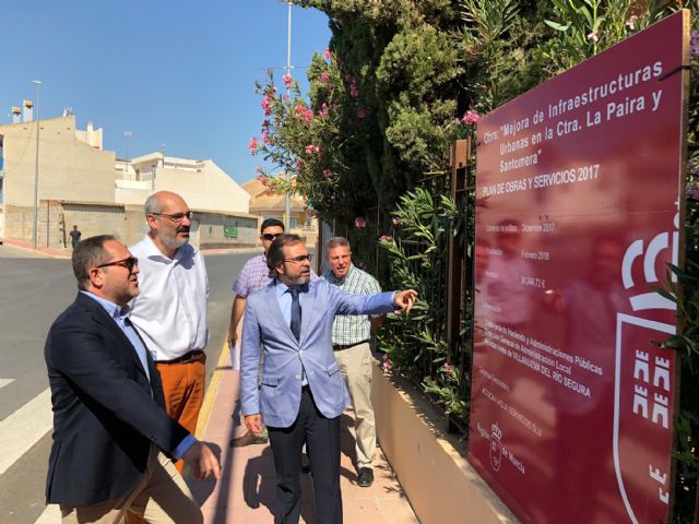 La Comunidad financia con más de 72.000 euros la renovación de dos de las principales calles de Villanueva del Río Segura - 1, Foto 1