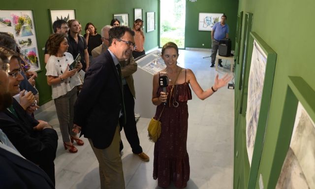 18 miradas recrean al natural la belleza del Huerto López-Ferrer, el último jardín hispanomusulmán de Murcia - 2, Foto 2