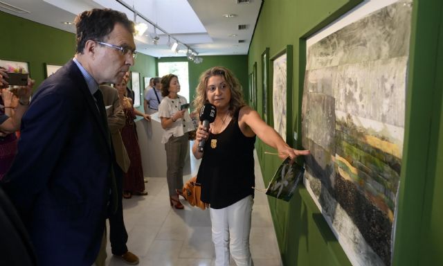 18 miradas recrean al natural la belleza del Huerto López-Ferrer, el último jardín hispanomusulmán de Murcia - 4, Foto 4