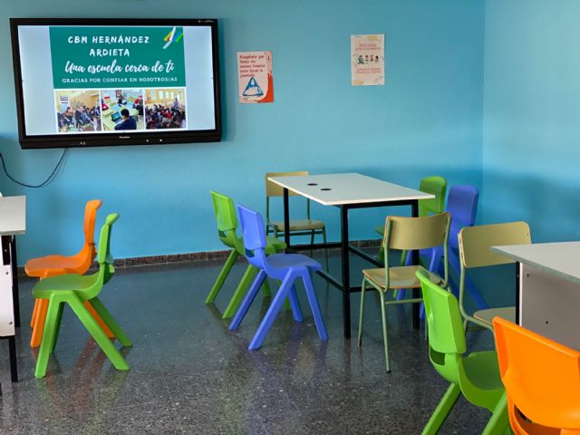 El Aula del Futuro, aula digital en el colegio Hernández Ardieta de Roldán - 2, Foto 2