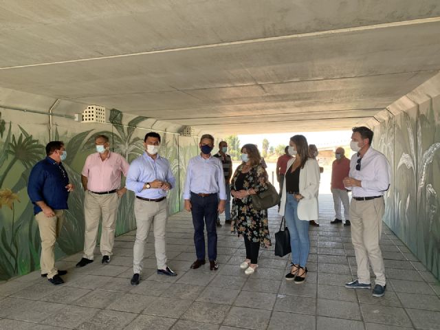 El  nuevo acceso peatonal entre Pozo Aledo y San Javier ya está operativo - 1, Foto 1