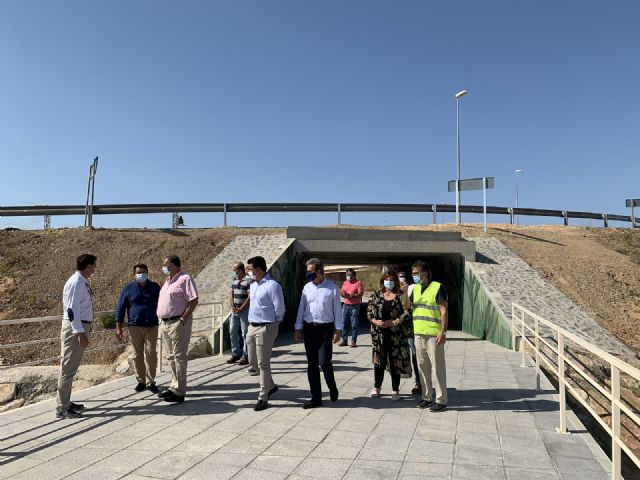 El  nuevo acceso peatonal entre Pozo Aledo y San Javier ya está operativo - 2, Foto 2