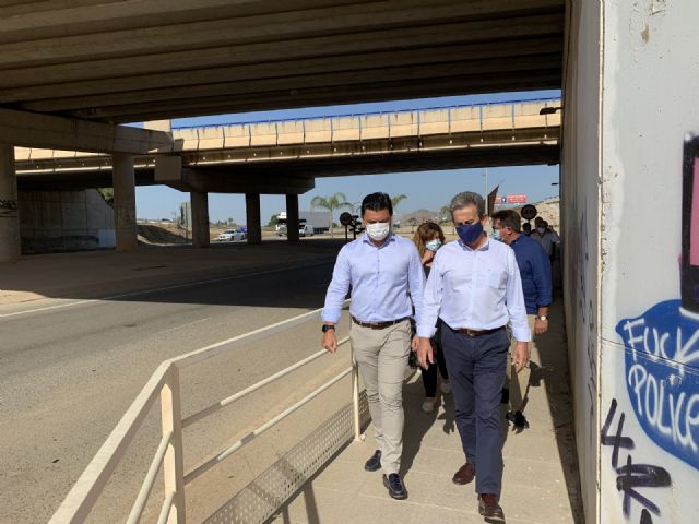 El  nuevo acceso peatonal entre Pozo Aledo y San Javier ya está operativo - 4, Foto 4
