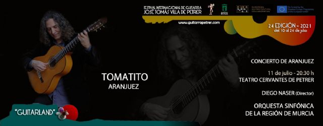 La Orquesta Sinfónica de la Región de Murcia actúa con ´Tomatito´ en el Festival Internacional de Guitarra de Petrer - 1, Foto 1