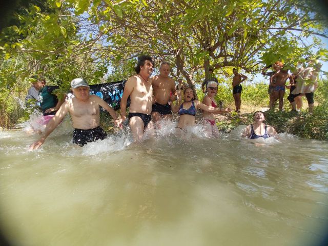 Ecologistas en Acción celebra el Big Jump 2022 en aguas del Segura, a su paso por Cieza - 2, Foto 2