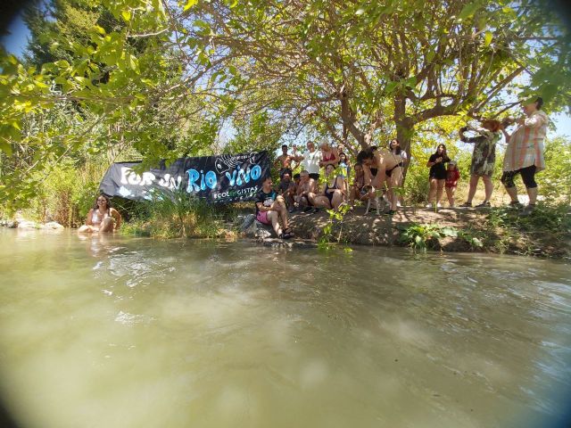 Ecologistas en Acción celebra el Big Jump 2022 en aguas del Segura, a su paso por Cieza - 4, Foto 4