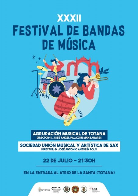 El XXXII Festival de Bandas de Música se celebra el 22 de julio en el atrio de La Santa, Foto 2