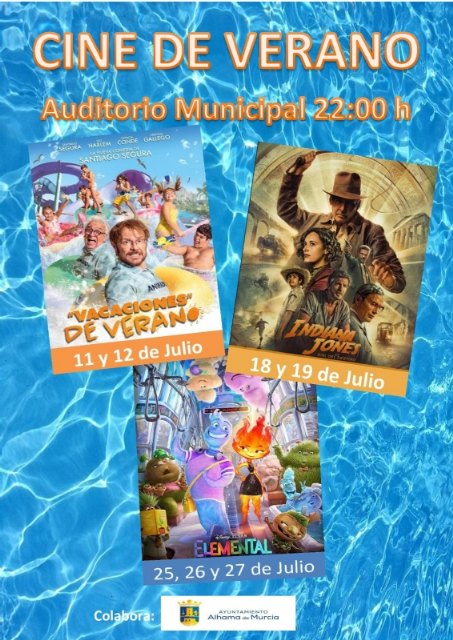 Este martes comienza el Cine de Verano en el Auditorio Municipal, Foto 1