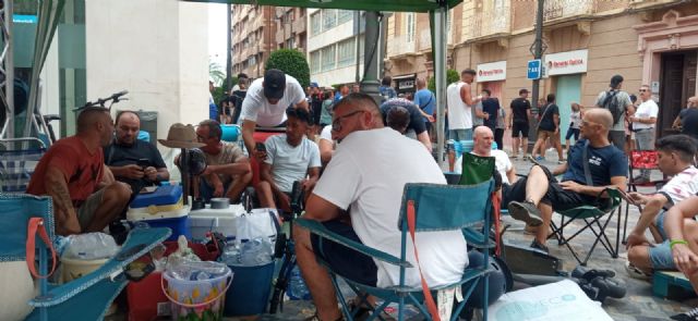 Delegados de CSIF inician una huelga de hambre para alcanzar un convenio digno en el conflicto del Metal en Cartagena: sin plus ni subrogación no hay acuerdo - 3, Foto 3