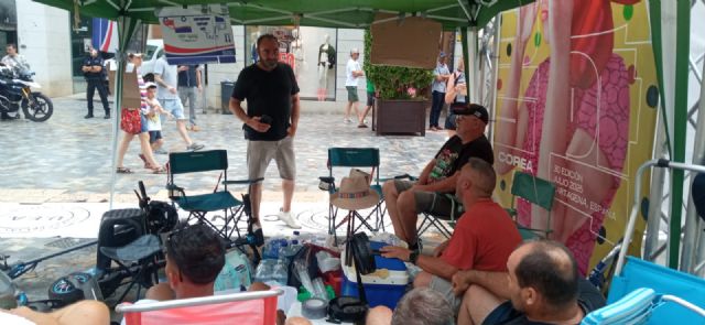 Delegados de CSIF inician una huelga de hambre para alcanzar un convenio digno en el conflicto del Metal en Cartagena: sin plus ni subrogación no hay acuerdo - 4, Foto 4