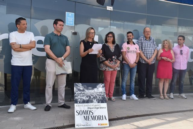 Las Torres de Cotillas recuerda a Miguel Ángel Blanco en el 28° aniversario de su asesinato - 2, Foto 2