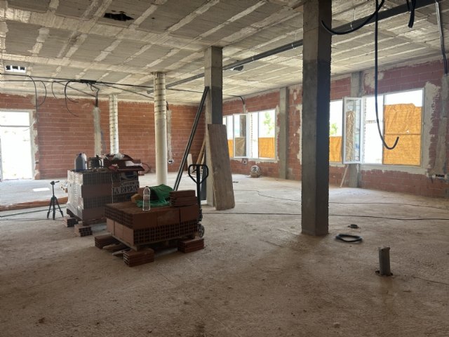 Avanzan a buen ritmo las obras del nuevo Centro Cívico y Social del barrio de San José que finalizarán tras el verano, Foto 2
