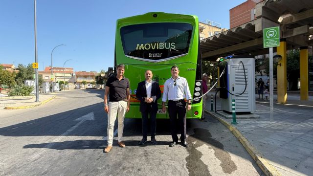 La Comunidad finaliza la instalación de los puntos de recarga para los autobuses eléctricos de Movibus en Molina de Segura - 2, Foto 2