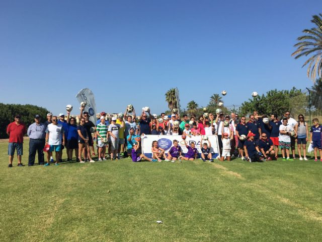 La Peña Barcelonista de Totana participa en el torneo de futgolf que organiza Juan Manuel Asensi, Foto 2