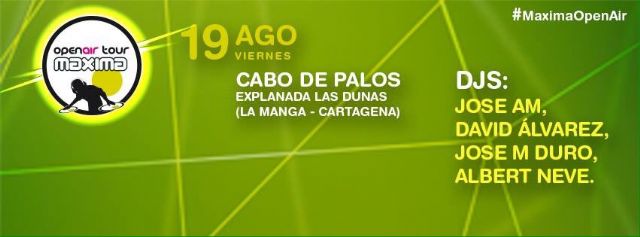 Los mejores DJs de Máxima FM llegan a Cabo de Palos el viernes 19 de agosto. - 2, Foto 2