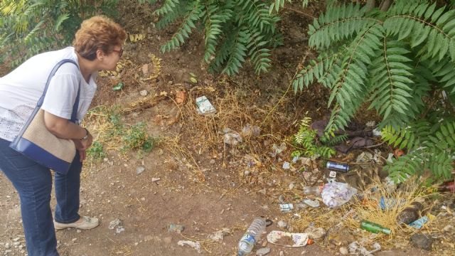 El PSOE denuncia nuevamente la acumulación de basuras en el entorno del Malecón - 2, Foto 2